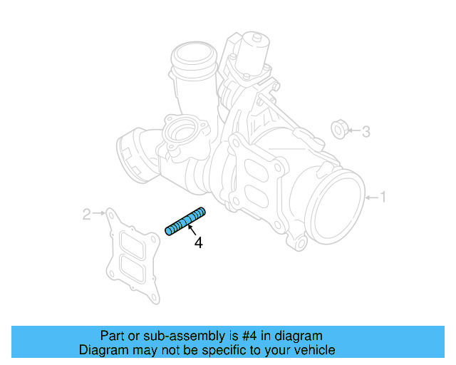 Turbocharger Stud N-912-317-01 - View 13