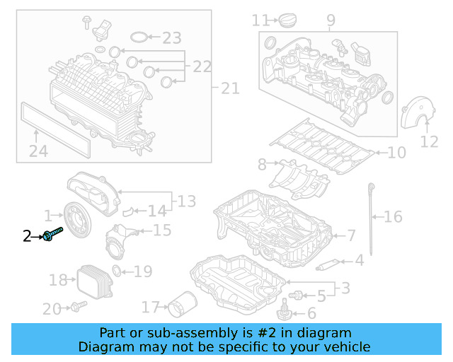 Vibration Damper Bolt N-912-044-01 - View 7