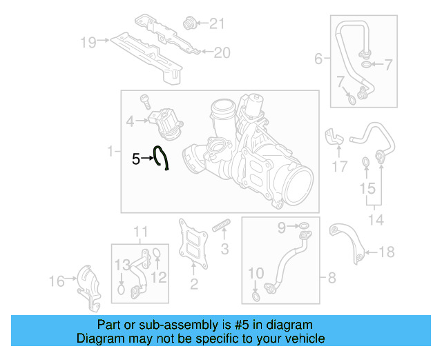Retainer Ring 1K0-145-769-B - View 20