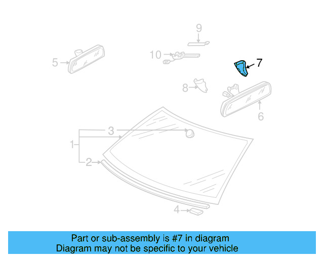 Side Cover 3B0-858-548-A-Y20 - View 4