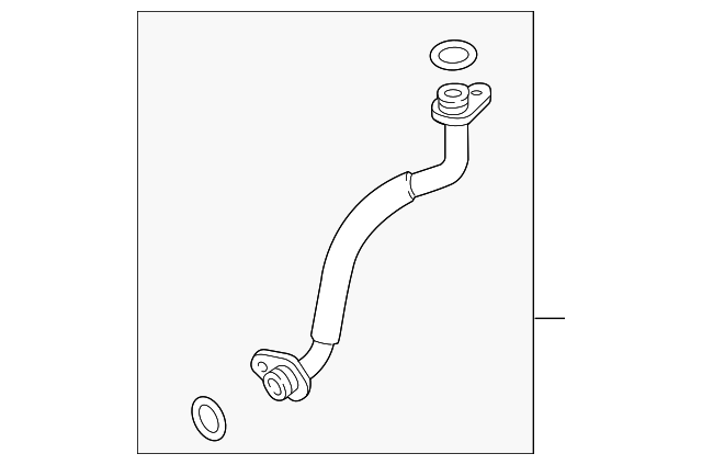 Oil Return Line 06K-145-735-L - View 2