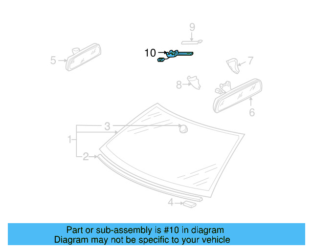 Lower Cover 3B0-857-591-A-8YS