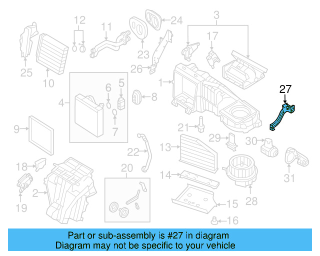 Mount Bracket 1K1-819-453 - View 13