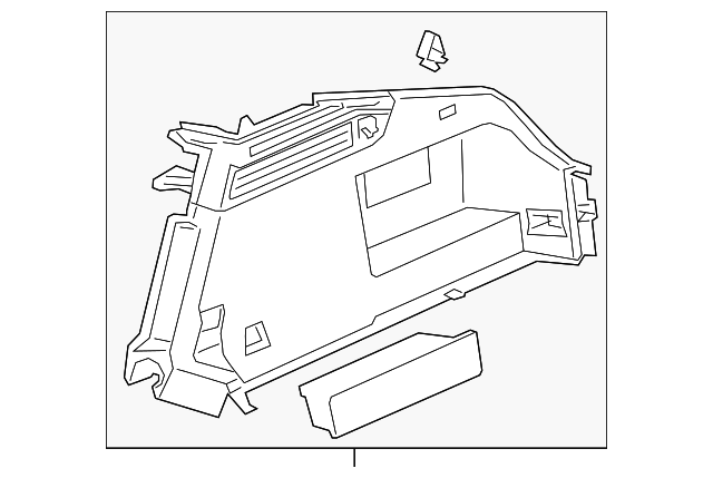 Side Trim Panel 3G8-867-427-FON - View 2