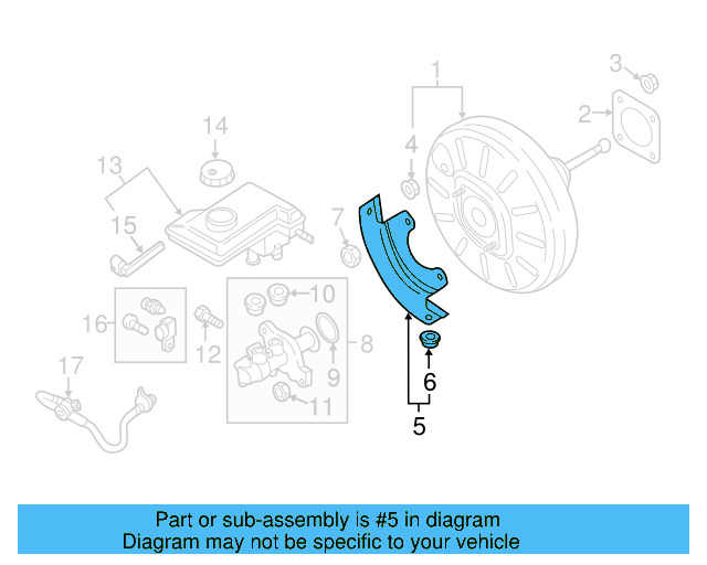 Heat Shield 5Q1-612-163-A - View 7
