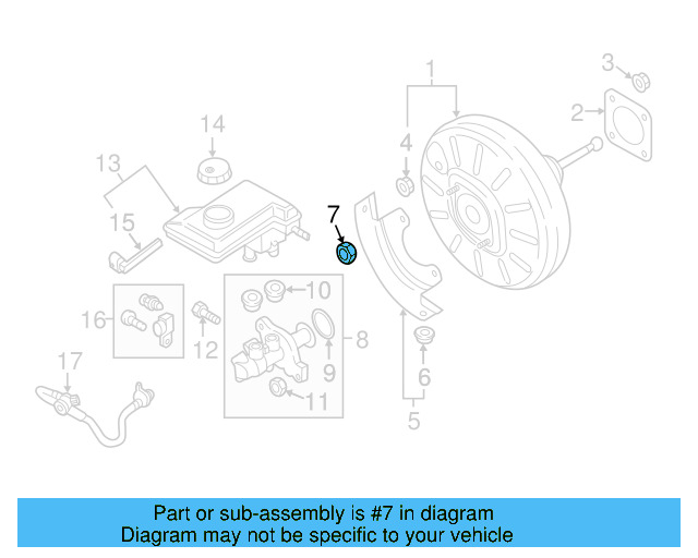 Master Cylinder Lock Nut N-022-146-24 - View 12