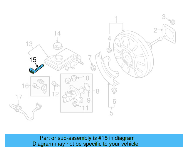 Brake Fluid Level Switch 1S0-611-377 - View 11