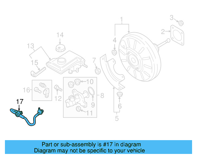 Vacuum Tube 5Q0-612-041-AF - View 6