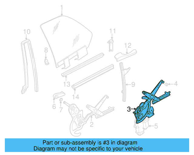Window Regulator 1E0-847-276 - View 4