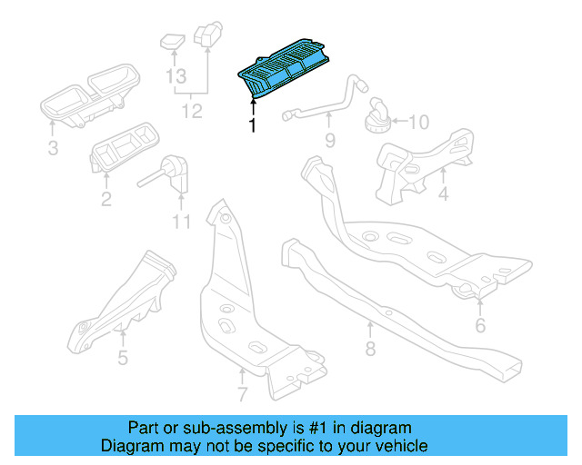 Rear Duct 5Q0-819-805-E - View 36