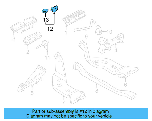Rear Duct 5Q0-819-805-E - View 26