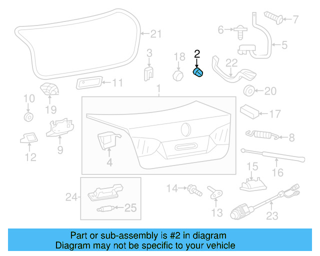 Hood Bumper 867-827-500-A - View 25