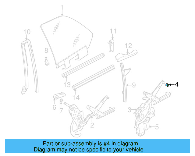 Guide Roller 1E0-837-651 - View 3