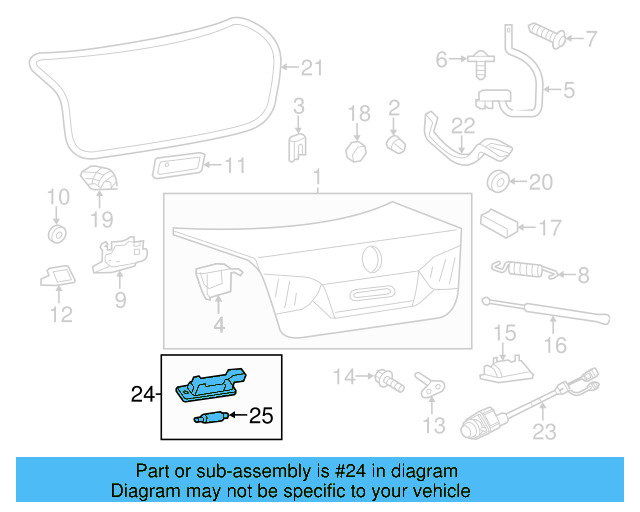 Luggage Lamp 3G0-947-101-A - View 27