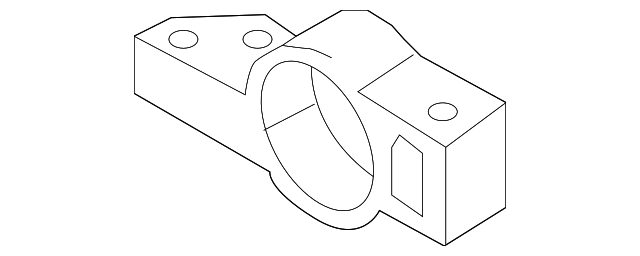 Support Bracket 06J-199-207-P - View 3