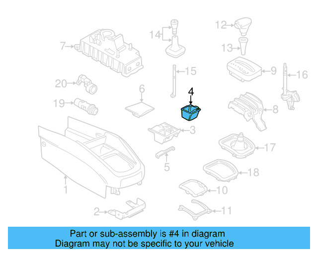 Insert 1J0-857-232-B-300 - View 8