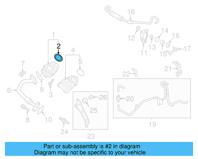 Converter & Pipe Gasket 1K0-253-115-AE - View 41