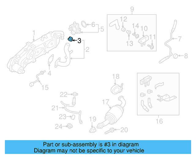 Pipe Grommet 03L-133-821 - View 11