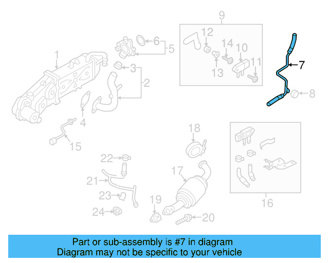 Connector Pipe 03L-131-521-AE - View 4