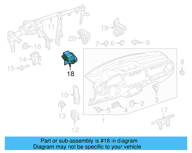 Deform Element 5C5-857-889-A - View 3