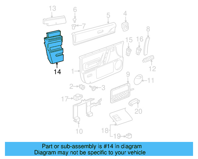 Lower Pad 1C0-868-102-C - View 4