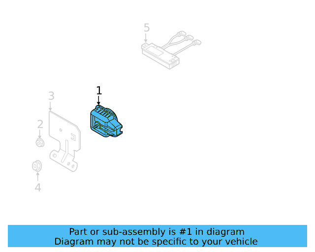Alarm Horn 5Q0-951-605-B - View 3