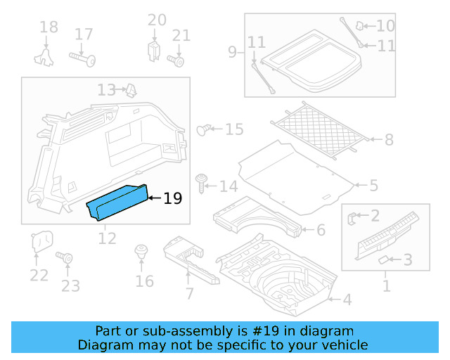 Tray 3G8-867-464-82V - View 4