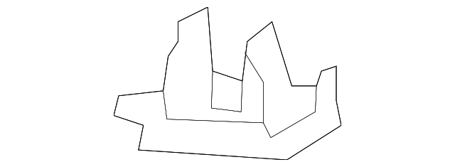 Switch Housing Blank Cover 1C0-858-099-C-2AQ - View 8