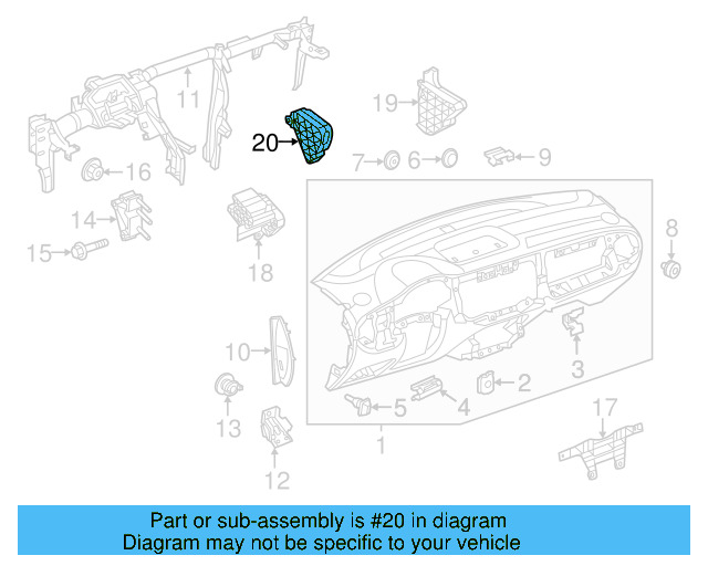 Deform Element 5C5-857-890-A - View 4