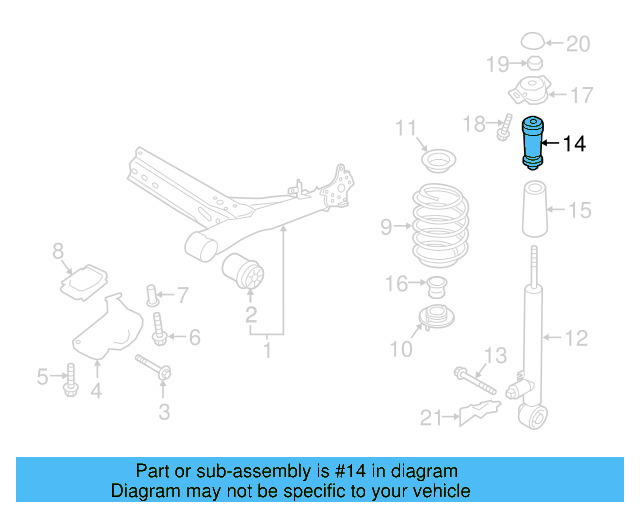 Stopper 5Q0-511-351-C - View 3