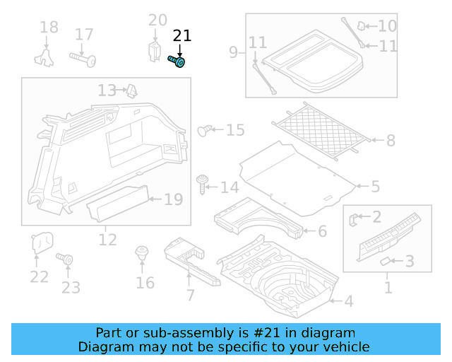 Tie Down Hook Screw N-912-061-01 - View 7