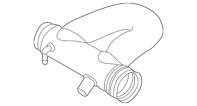 Duct 701-823-495-A-01C - View 3