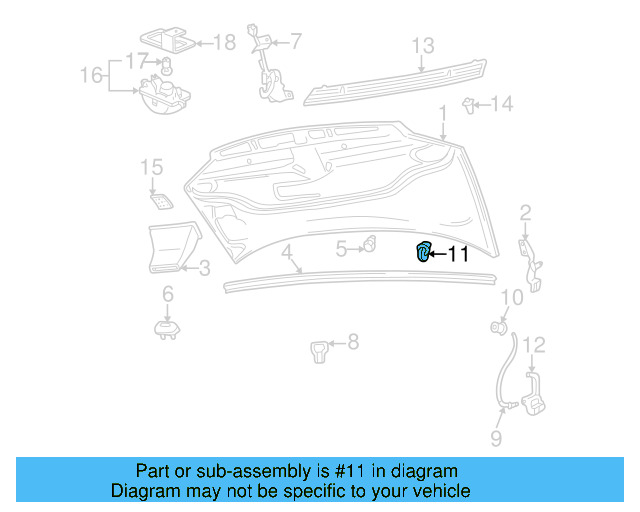 Release Cable Clamp 701-823-567 - View 3