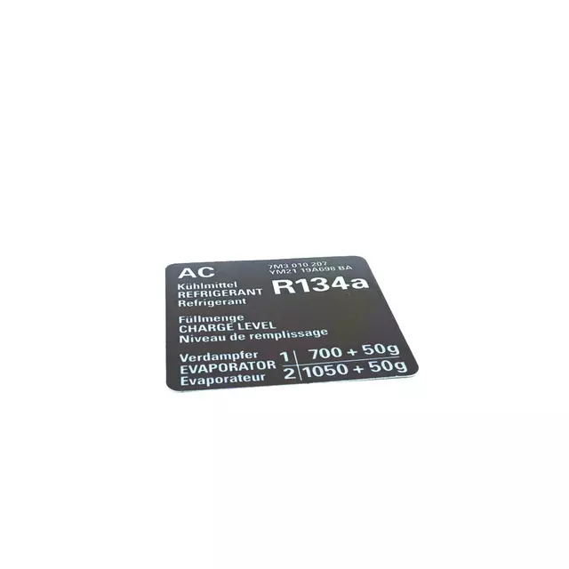 AC Label 7M3-010-207 - View 3