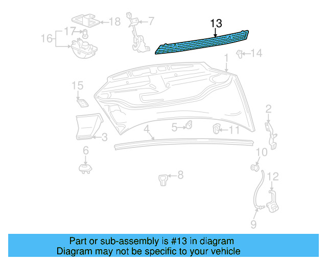 Vent Grille 701-819-044-01C - View 3