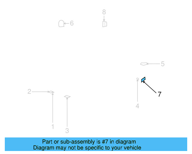 Caution Label 1K0-010-467-T - View 17