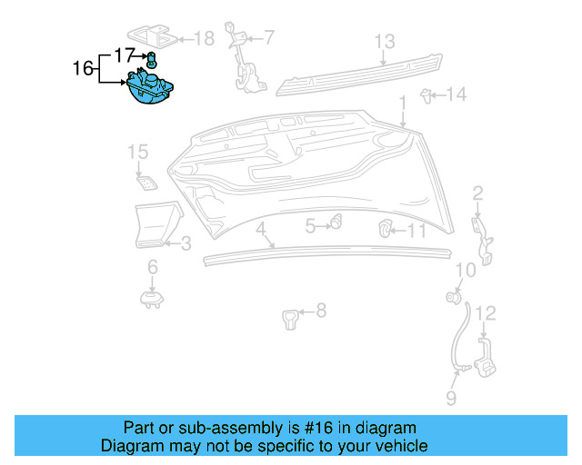 Under Hood Lamp 4A0-947-319 - View 3