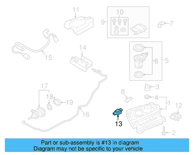 Fluid Sensor 3C0-906-651 - View 11