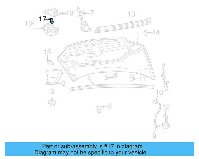 Under Hood Lamp Bracket 701-947-155 - View 2