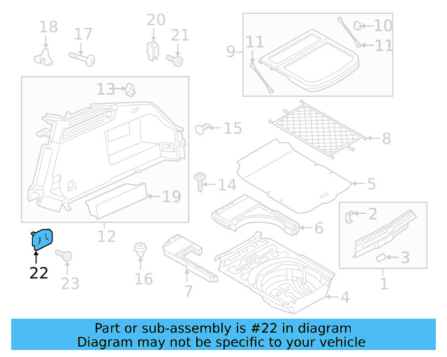 Tie Down Hook 8V0-863-503-C-UAZ - View 19