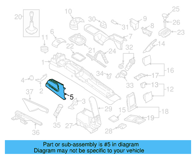 Side Trim 1C0-864-515-C-08H