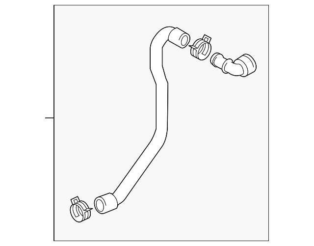 Inlet Hose 5C0-122-157-F - View 3