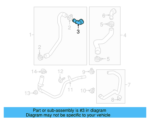 Inlet Hose Coupling 3B0-122-291-B - View 22