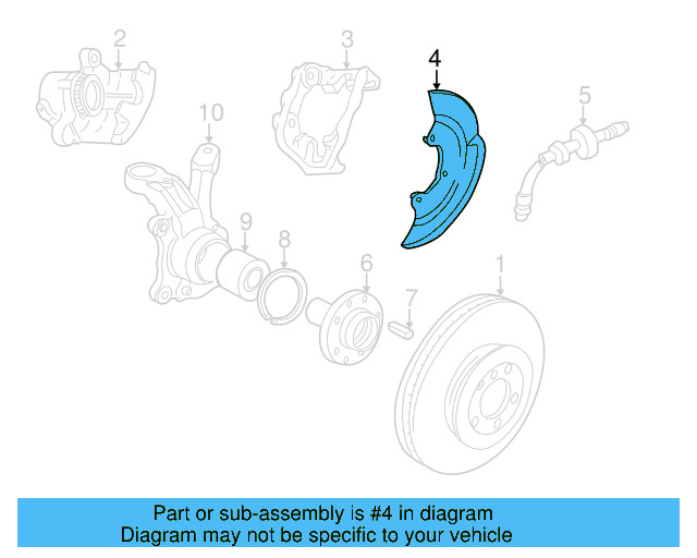 Splash Shield 7D0-407-344-B - View 2