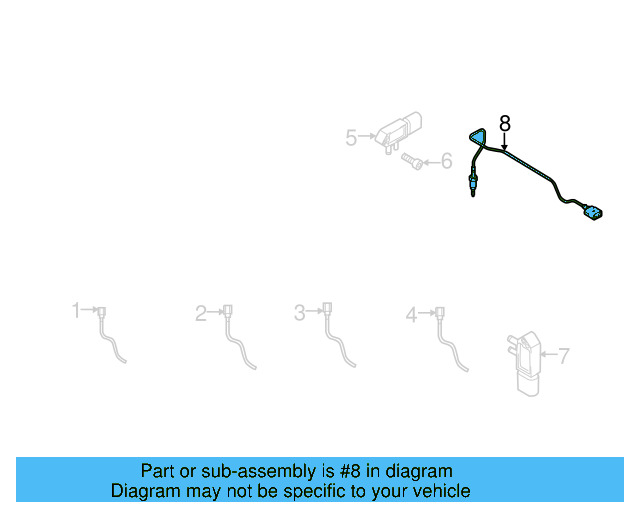 Oxygen Sensor 1K0-998-262-AD - View 7