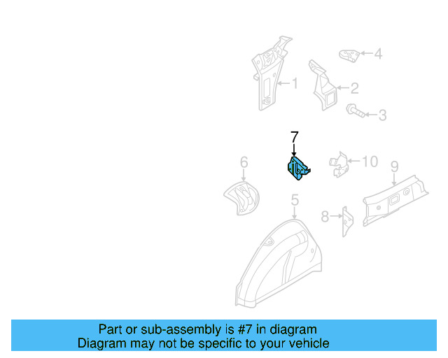 Support 5C5-803-694 - View 5