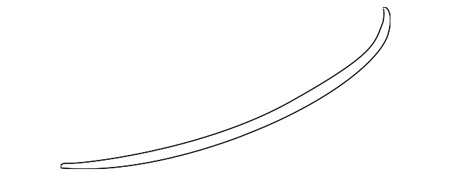 Rear Lip Spoiler, Pre 561-071-641-C9X