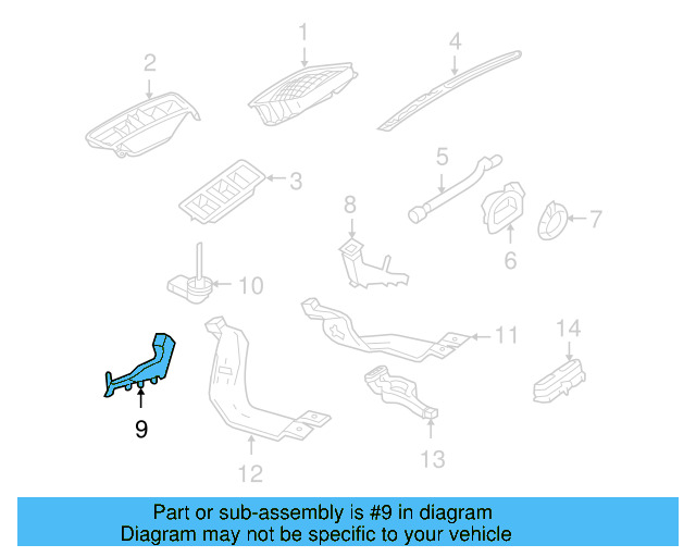 Lower Vent 5K1-819-151-C