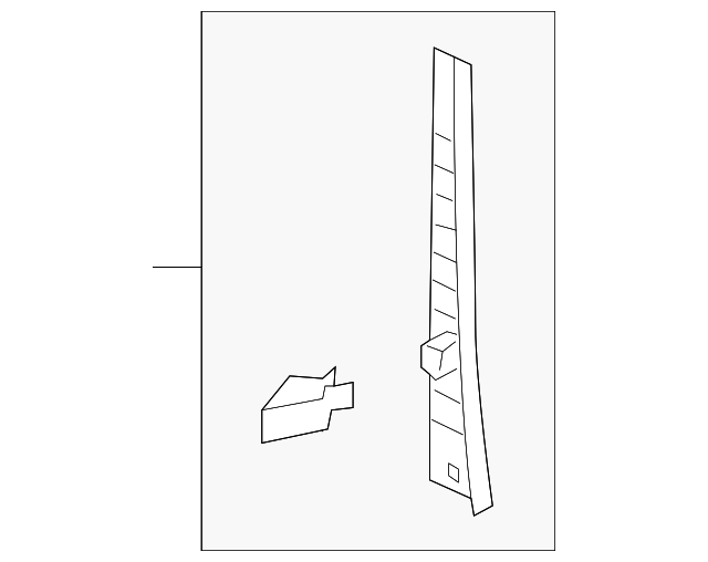 Cowl Trim 7P0-868-238-B-95T - View 4