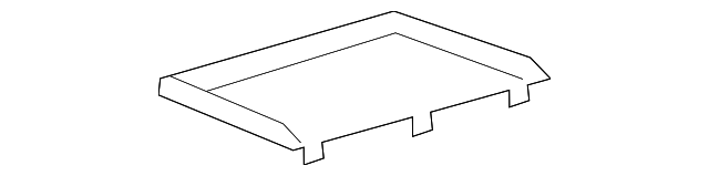 Storage Compartment Insert 1K0-858-169-9B9 - View 11